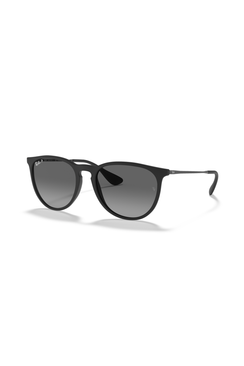 Ray Ban Erika Classic in Matte Black Frames with Grey Gradient Lense Blue Ox Boutique