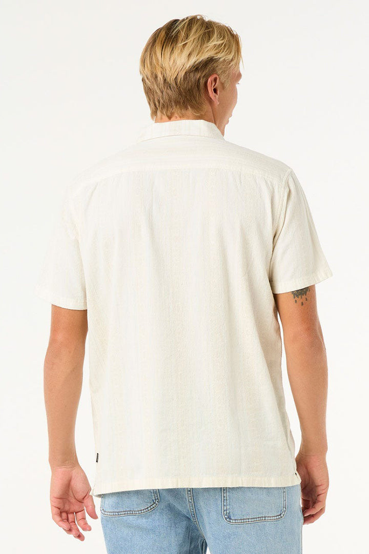 Rip Curl - Raw Energy Strip Short Sleeve Shirt in Bone