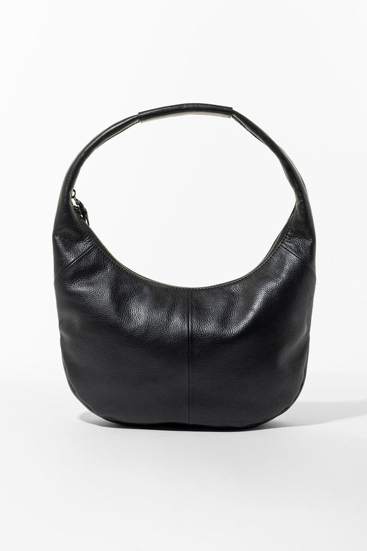 Rock Paper Scissors - "Jessica" O Handle Purse in Black