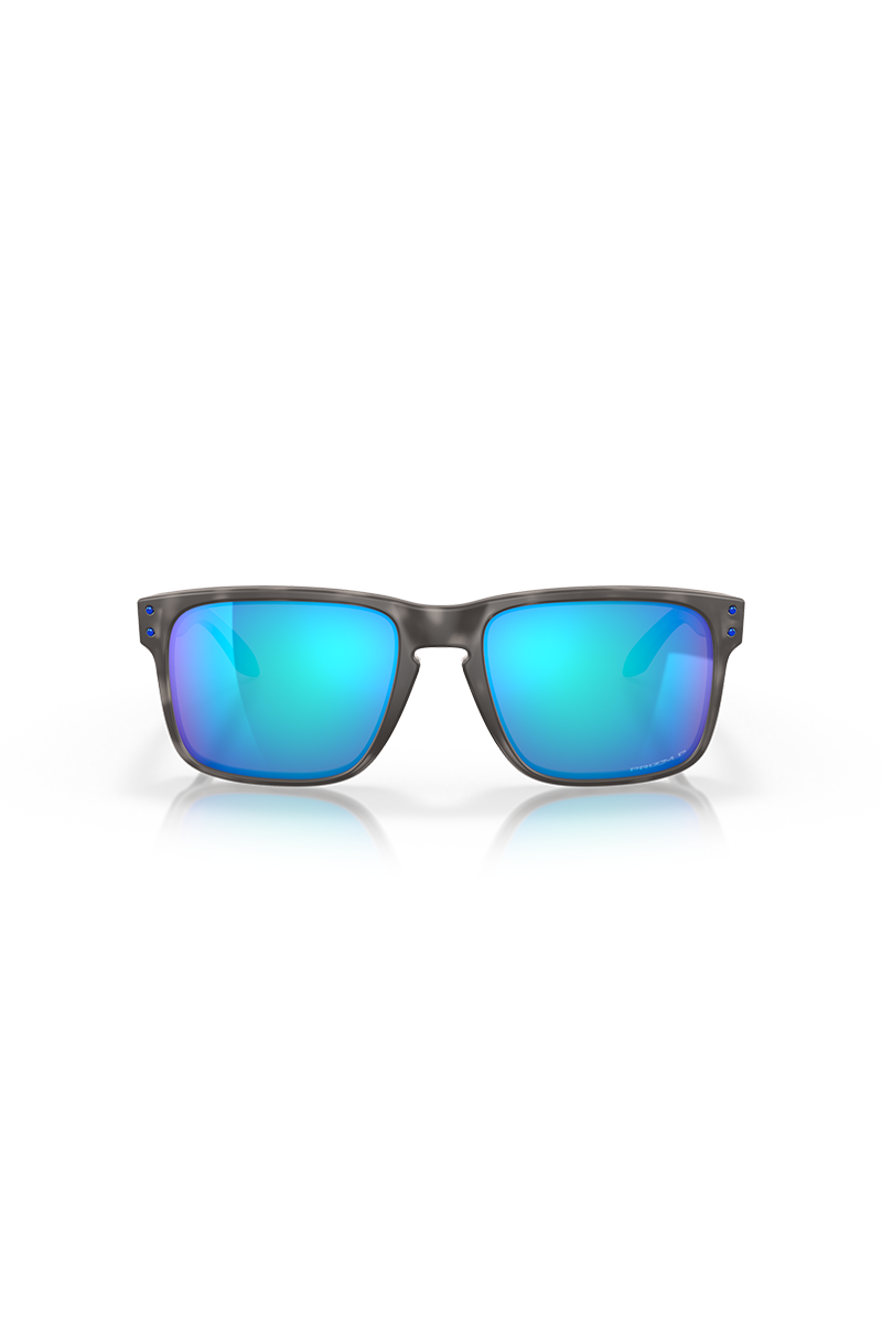 Oakley - Holbrook™ in Matte Black Tortoise Frames with Prizm Sapphire Polarized Lenses - OO9102-G755