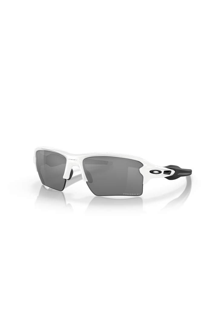 Oakley - Flak® 2.0 XL in Polished White Frames with Prizm Black Polarized Lenses - OO9188-8159