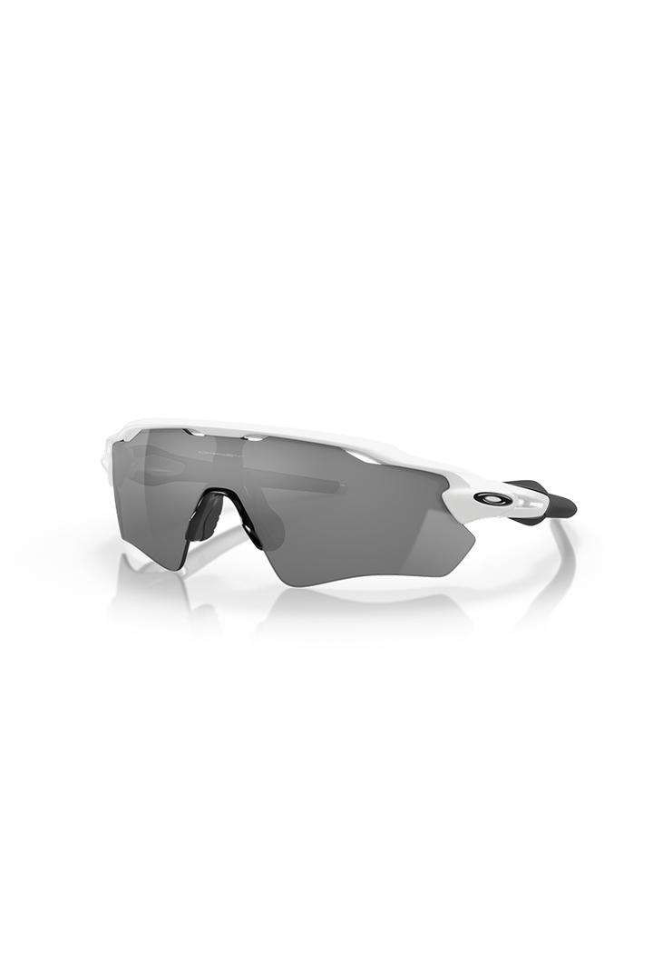 Oakley - Radar® EV Path® in Polished White Frames with Black Polarized Lenses - OO9208-9438