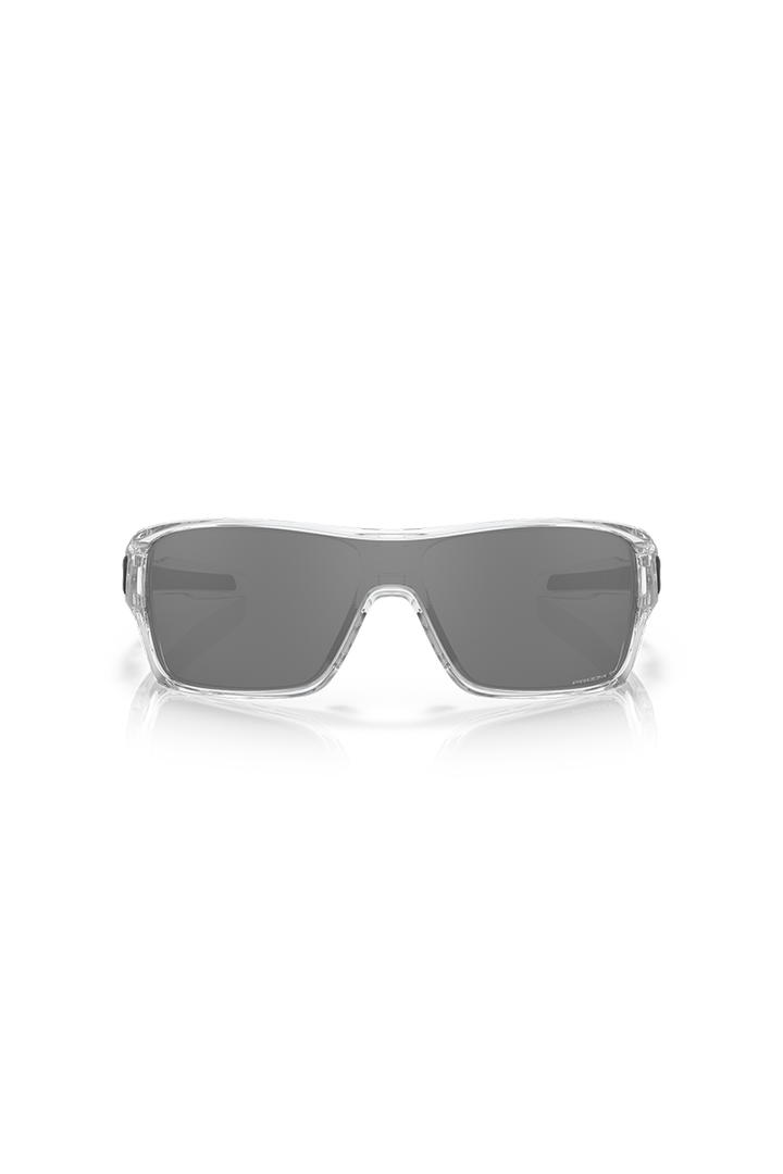 Oakley - Turbine Rotor in Polished Clear Frame with Prizm Black Polarized Lenses OO9307-1632