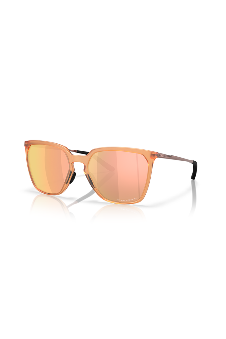 Oakley - Sielo SQ in Matte Transparent Ginger Frames with Prizm Rose Gold Polarized Lenses - OO9480-0457