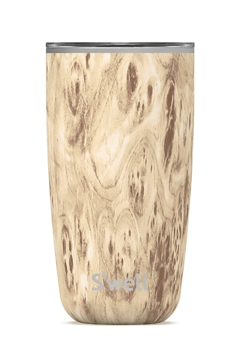 Swell - Tumbler With Lid in Blonde Wood - 18oz