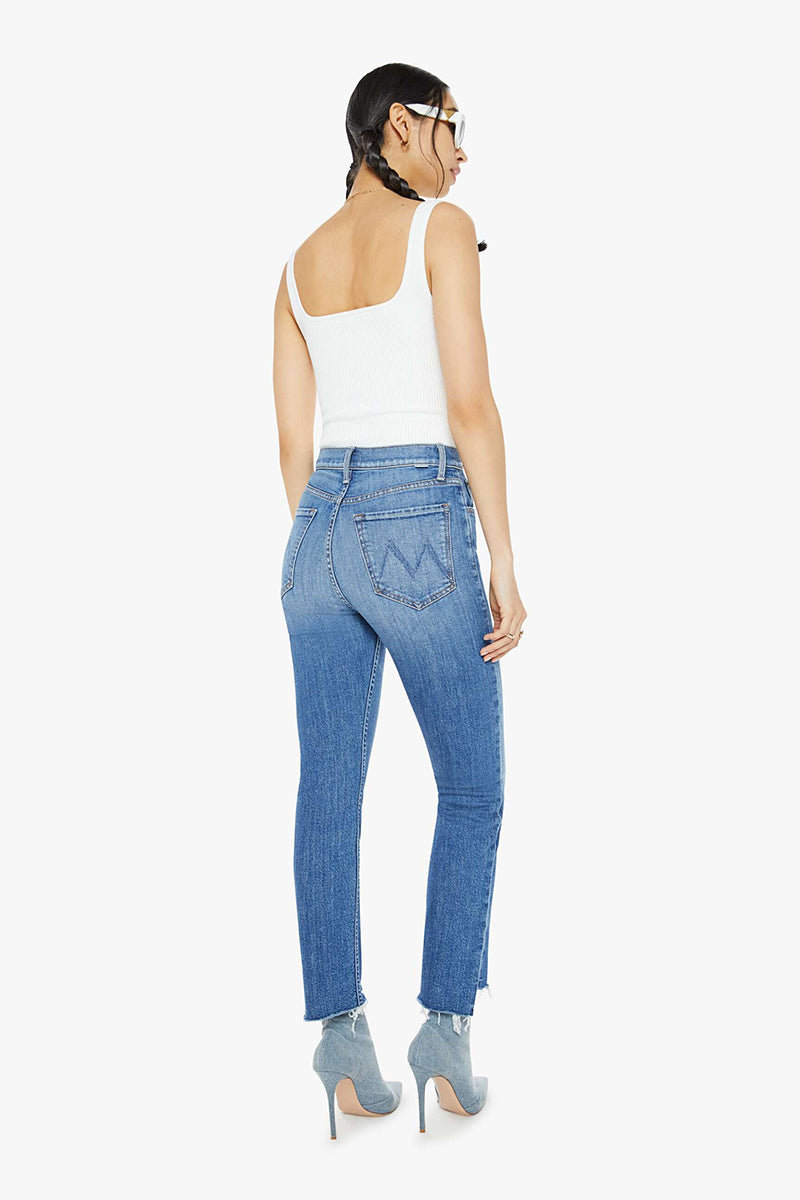 Mother Denim - High Waist Rider Ankle Step Fray in Loafers and Lassos