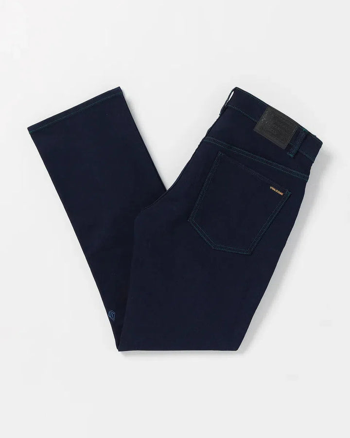 Volcom - Solver Modern Fit Jeans in Blue Rinse