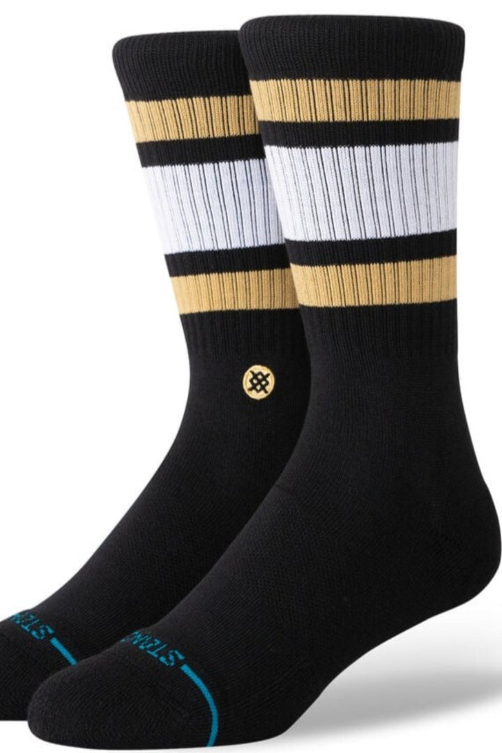 Stance - Boyd Crew Sock in Black/Brown