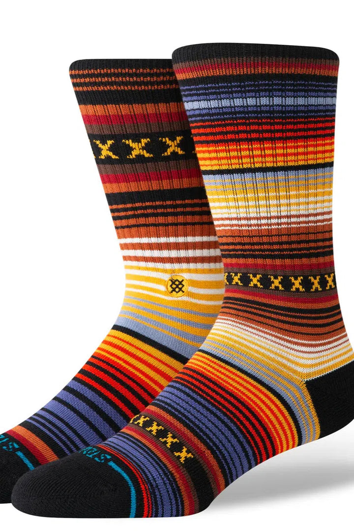 Stance - Curren Crew Socks in Indigo