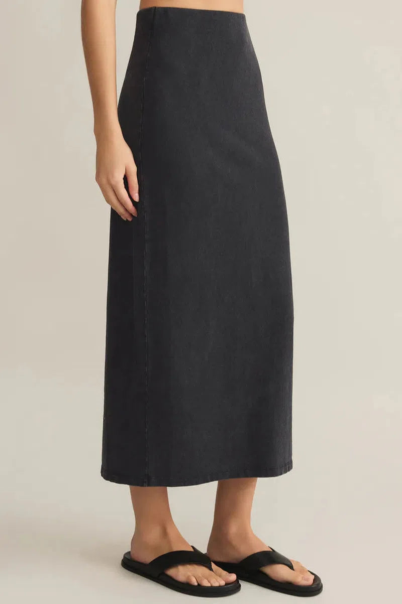 Z Supply - Gail Midi Skirt in Black