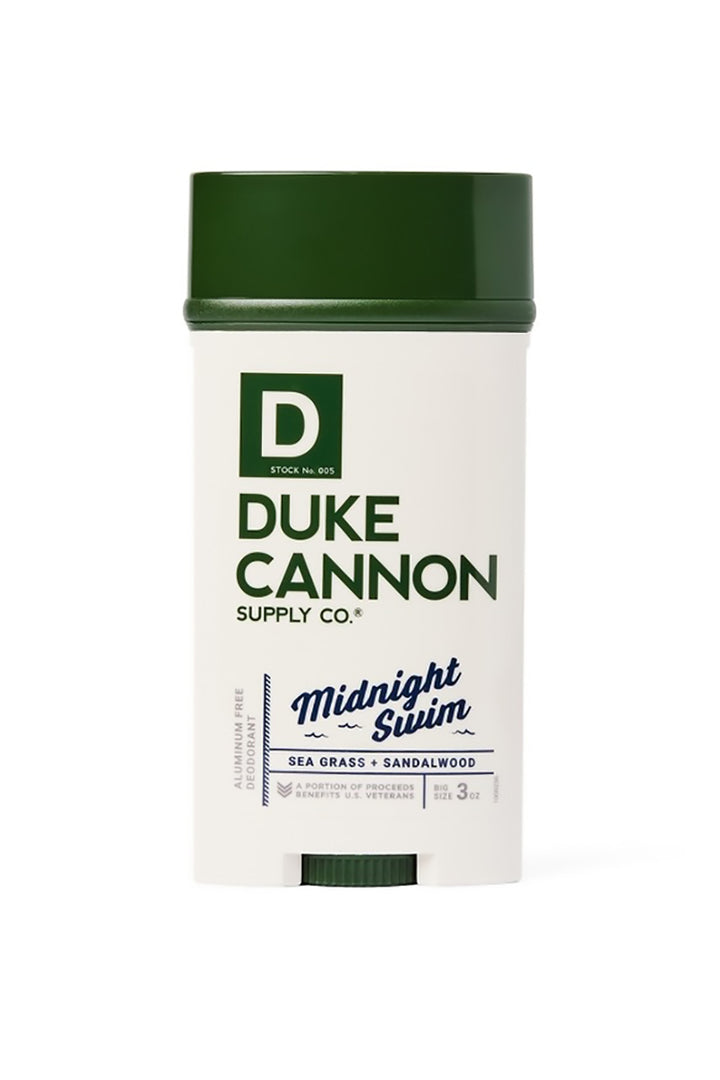 Duke Cannon - Aluminum Free Deodorant - Midnight Swim