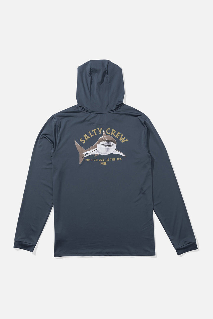 Salty Crew - Lurking Hoodie Sunshirt in Bluefin