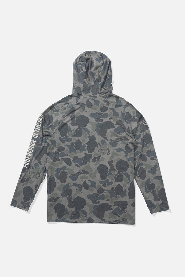 Salty Crew - Mariner Lite UV Hoddie Sunshirt in Sand Camo