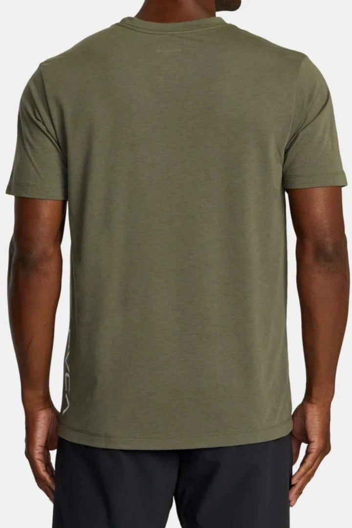 RVCA - 2X Short Sleeve Tee in Olive