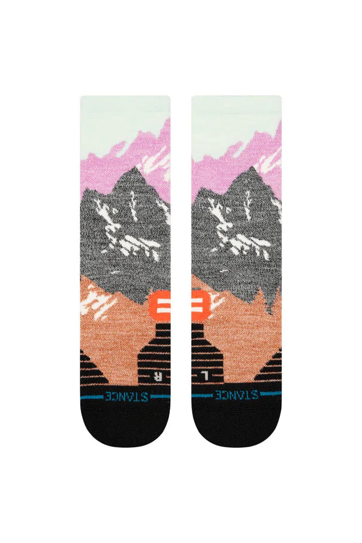 Stance - Womens Out Of Range Mid Wool Crew Socks