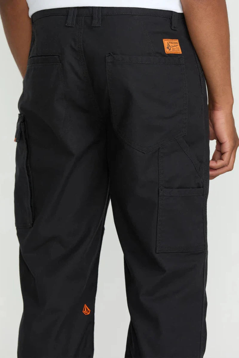 Volcom - Workwear Caliper II Relaxed Work Pants - Black