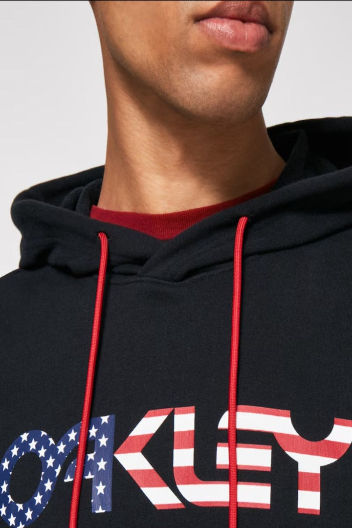 Oakley - B1B Po Hoodie 2.0 in Black/American Flag