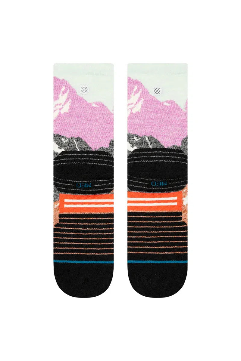 Stance - Womens Out Of Range Mid Wool Crew Socks