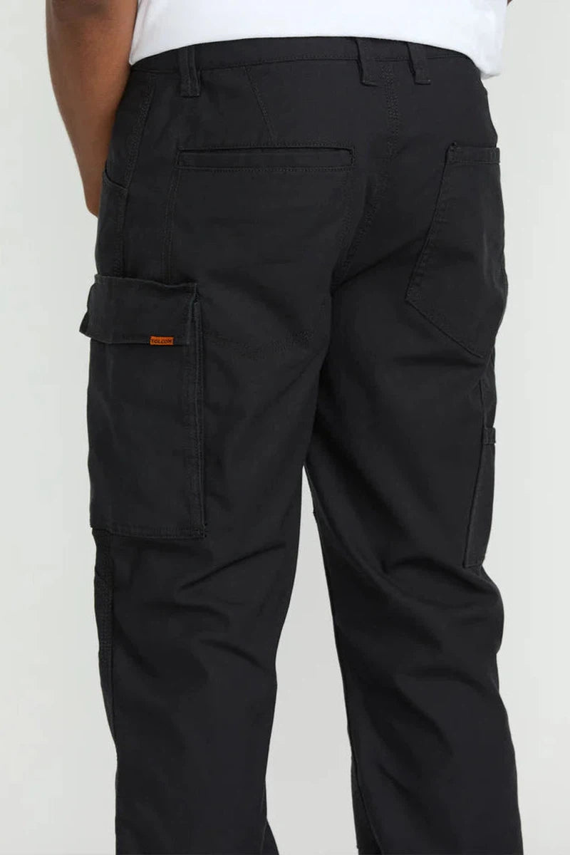 Volcom - Workwear Caliper II Relaxed Work Pants - Black