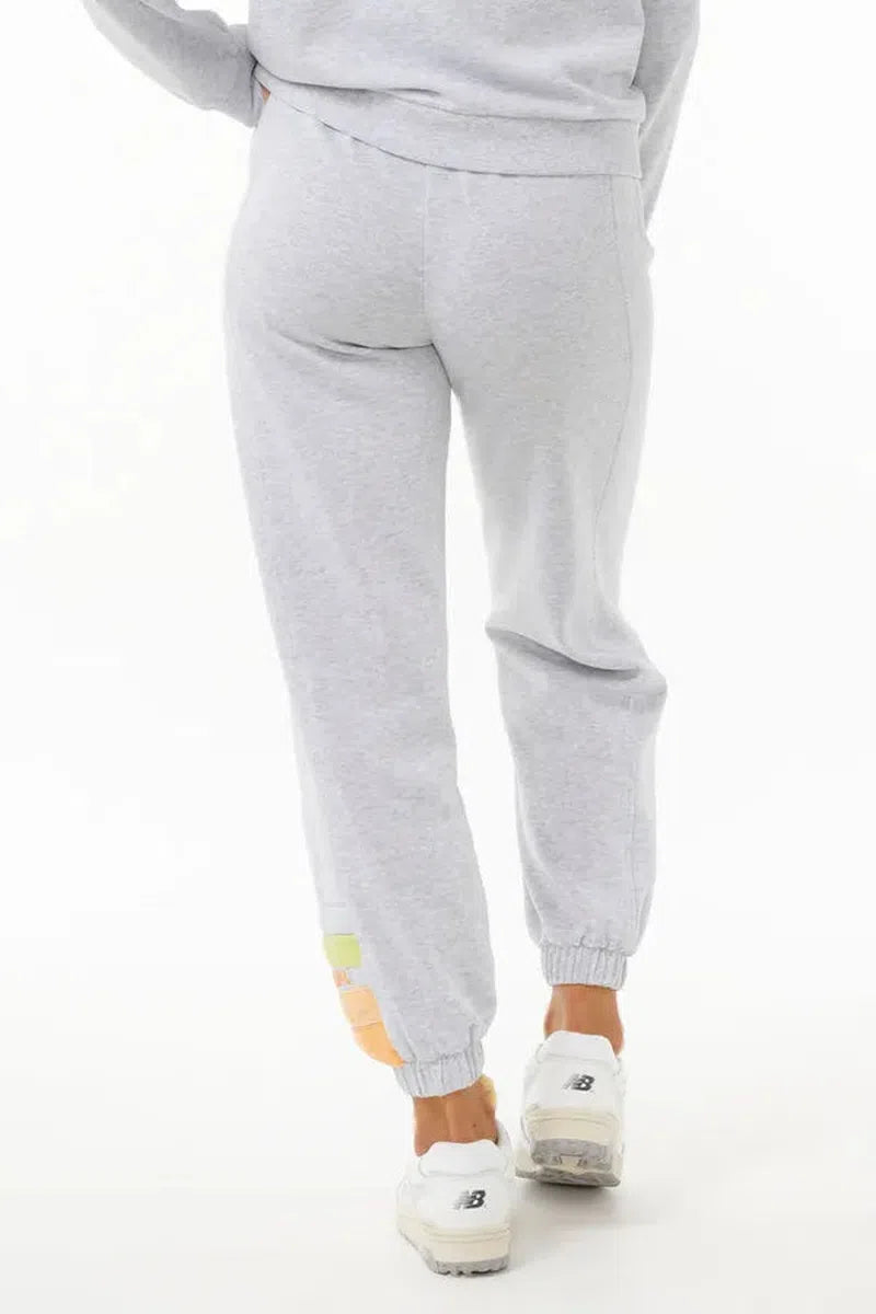 Rip Curl - High Tide Track Pants in Light Grey Marle