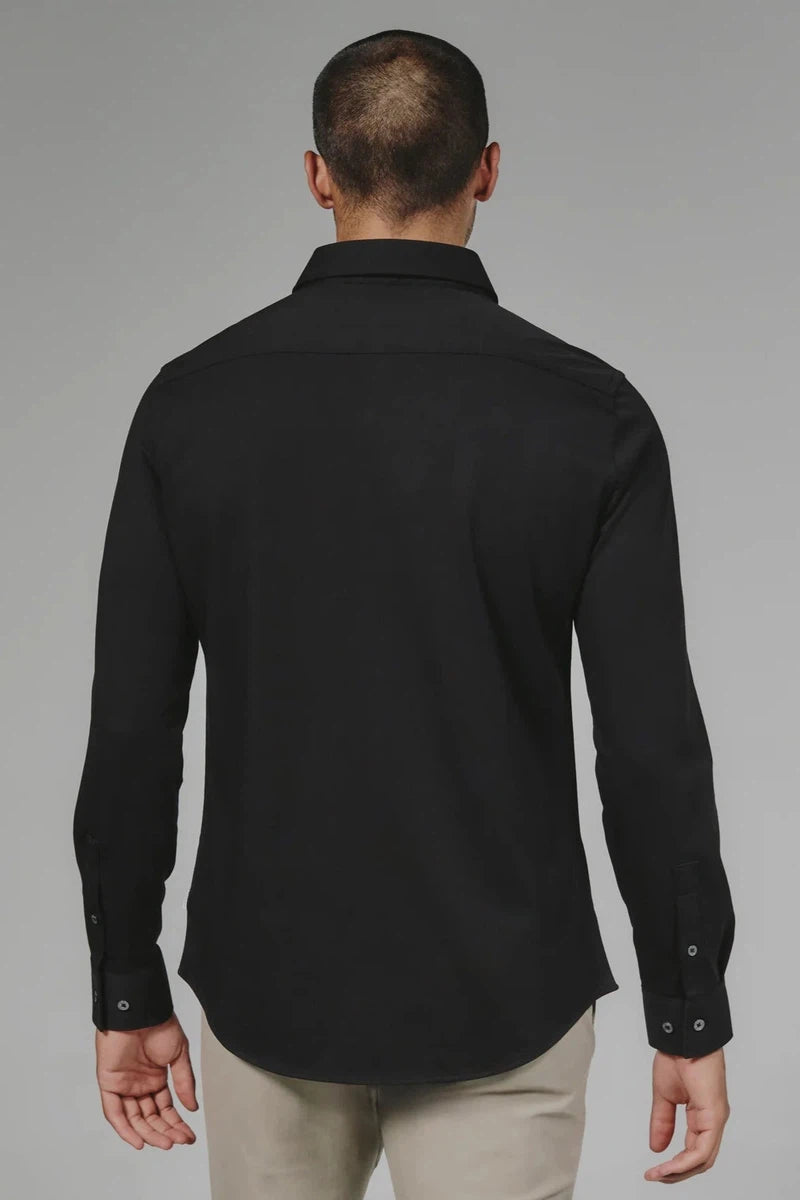 7DIAMONDS - Girona Long Sleeve Shirt in Black