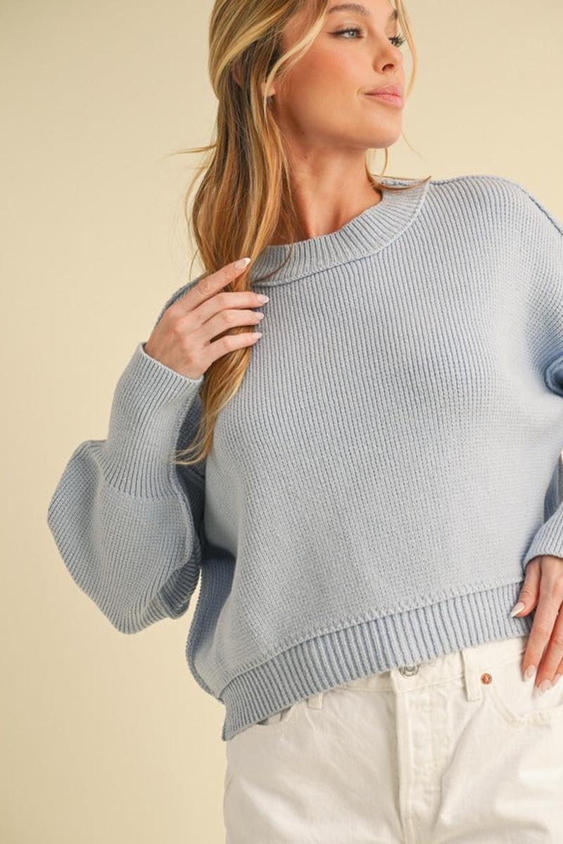 AEMI + CO - Regina Sweater 2 in Sky