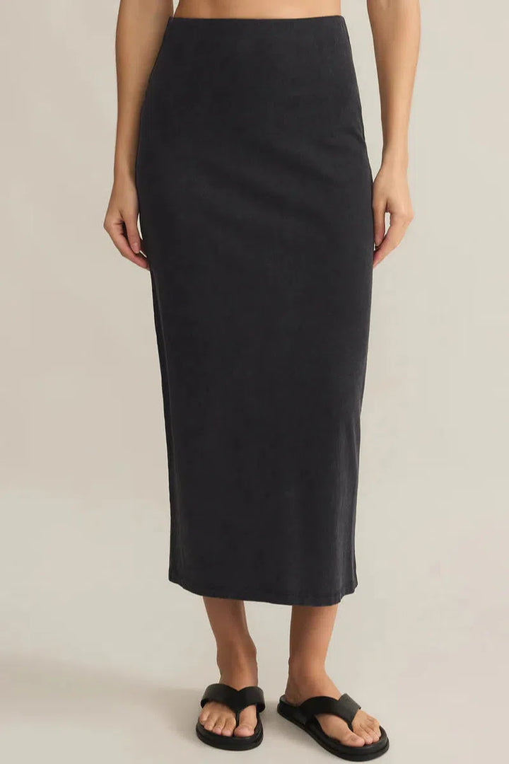 Z Supply - Gail Midi Skirt in Black