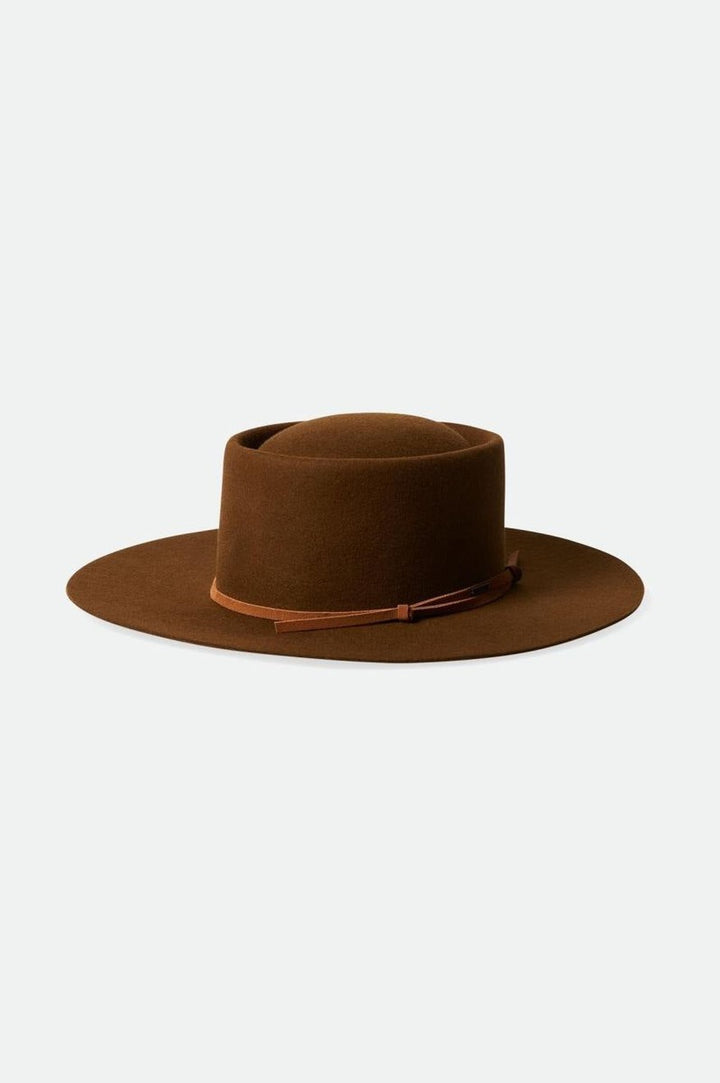 Brixton - Vale Hat in Coffee