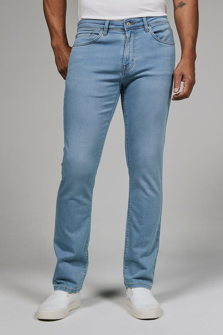 7DIAMONDS - Generation™ Athletic Fit Denim in Light Ocean