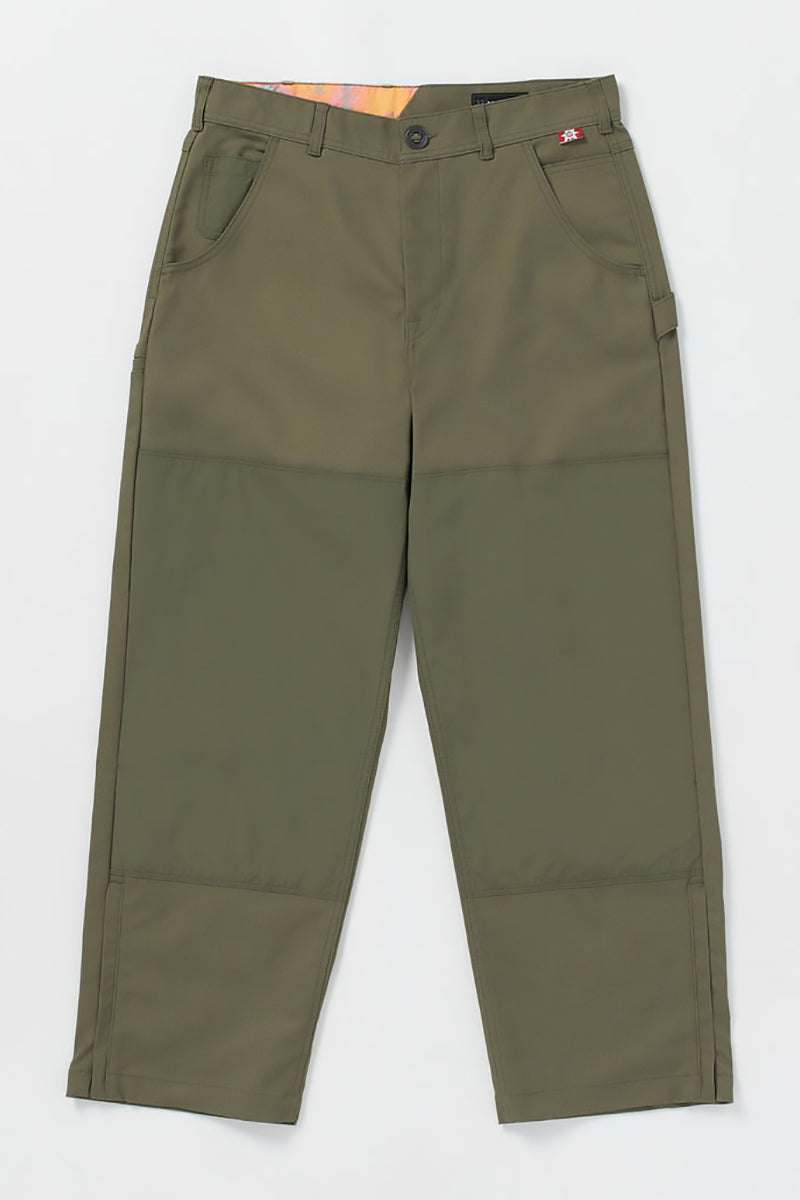 Volcom - Tokyo True Bryan Iguchi Work Pants in Winter Moss