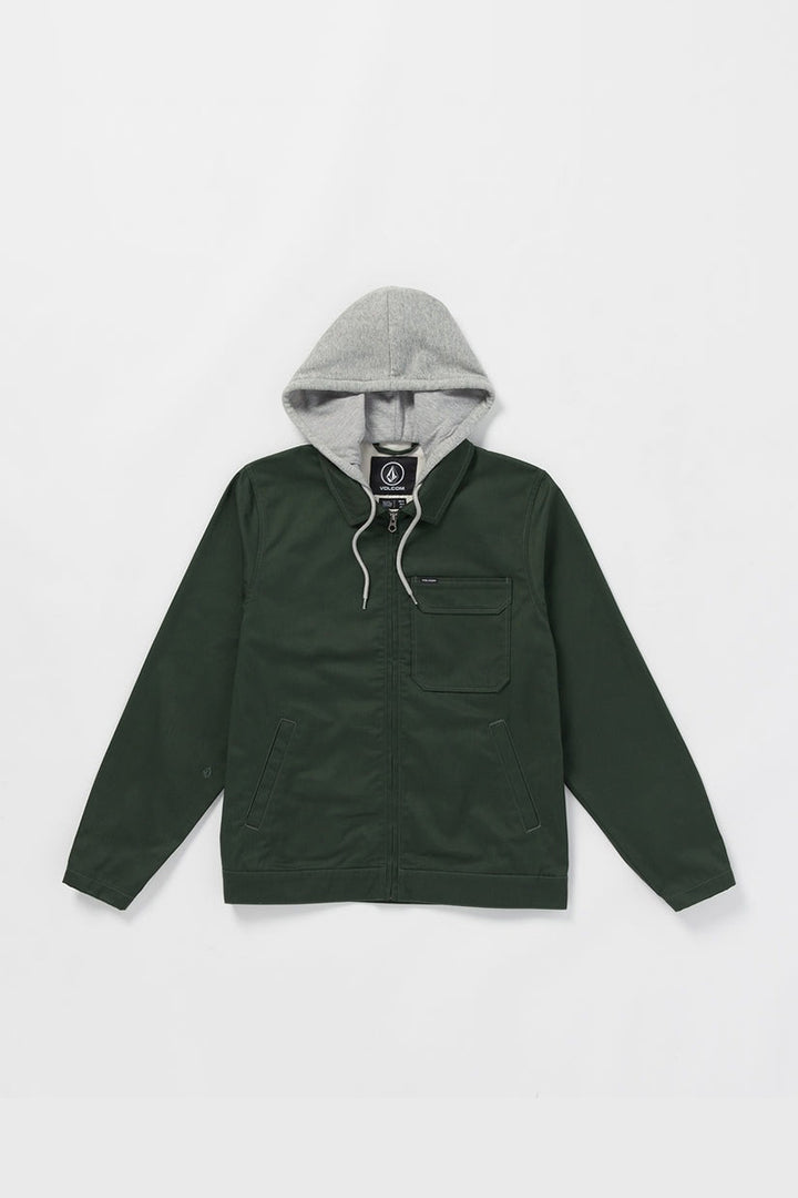 Volcom - Korman Hood Jacket in Dark Forest