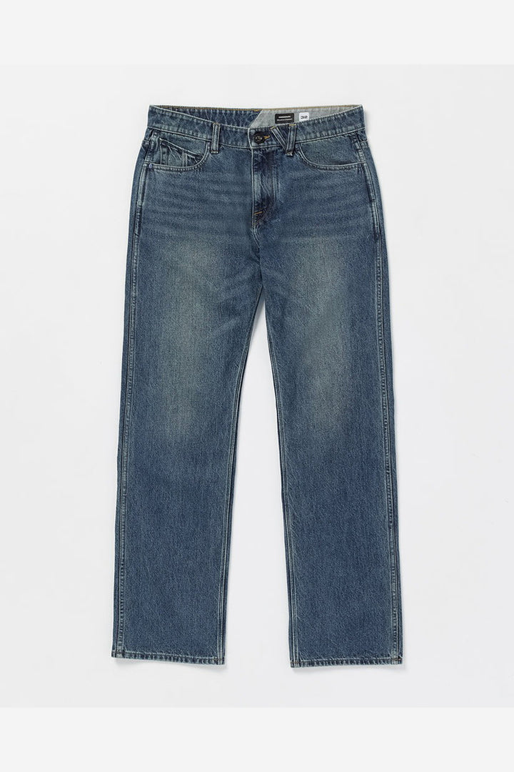 Volcom - Modown Relaxed Fit Jeans in Classic Blue