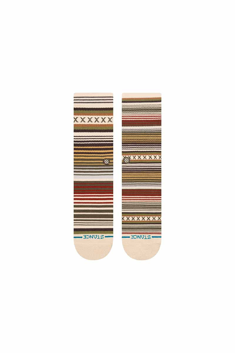 Stance - Curren Crew Socks in Tan