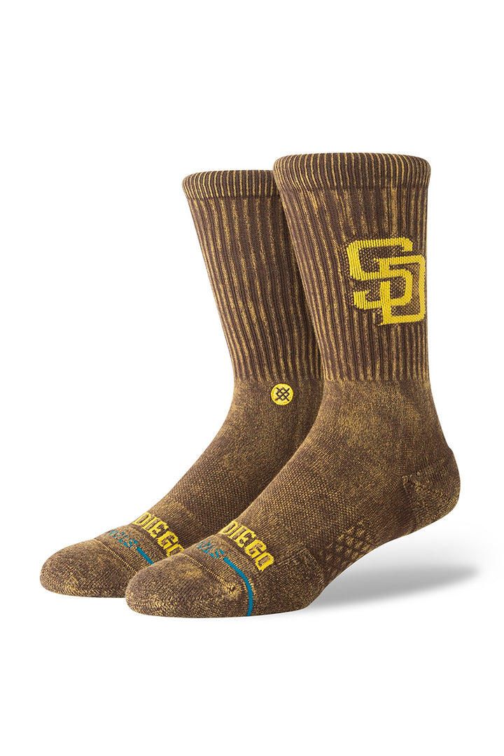 Stance - MLB X Stance 2024 Fade Crew Socks in Brown