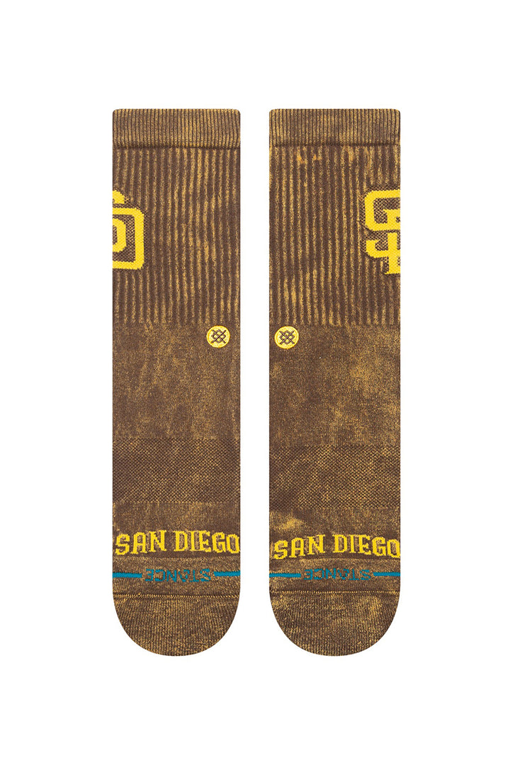 Stance - MLB X Stance 2024 Fade Crew Socks in Brown