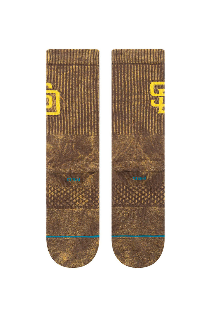 Stance - MLB X Stance 2024 Fade Crew Socks in Brown