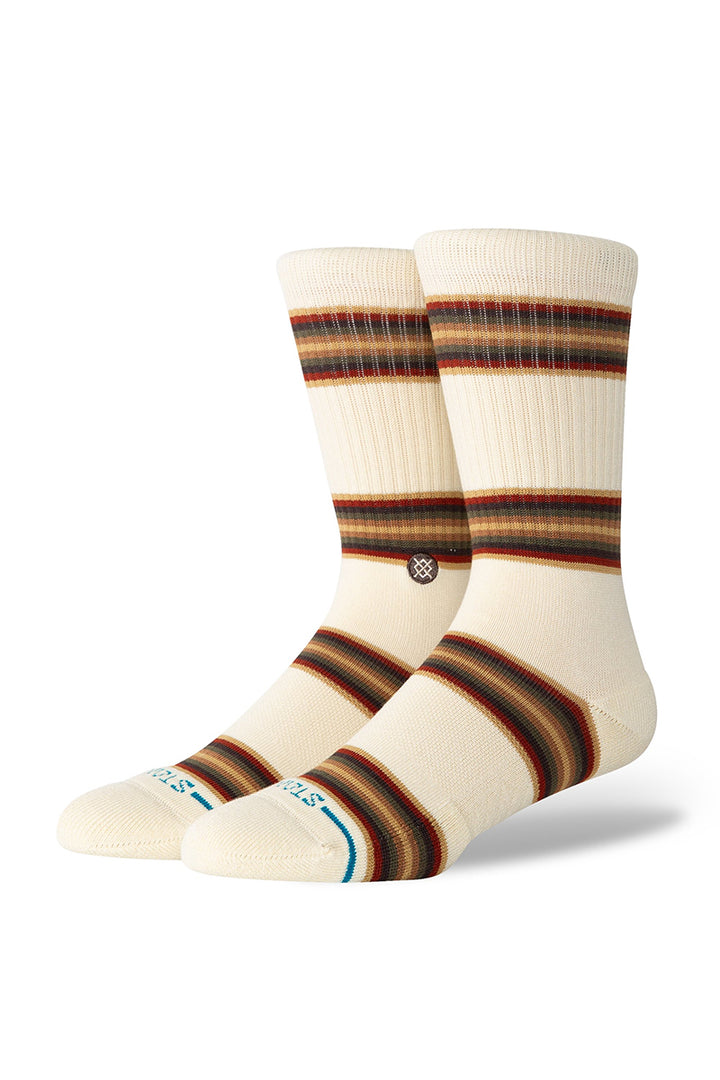 Stance - Cotton Crew Socks in Hill Top - Canvas