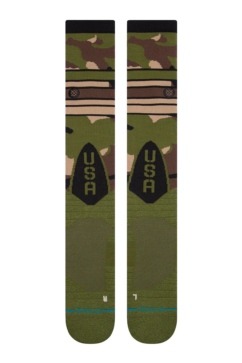 Stance - MLB X Stance Armed Forces 2024 Socks in Camo