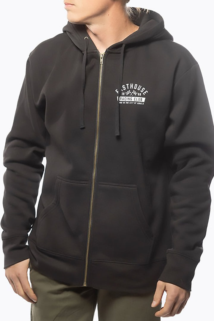 FASTHOUSE - Acclaim Hooded Zip-Up in Black