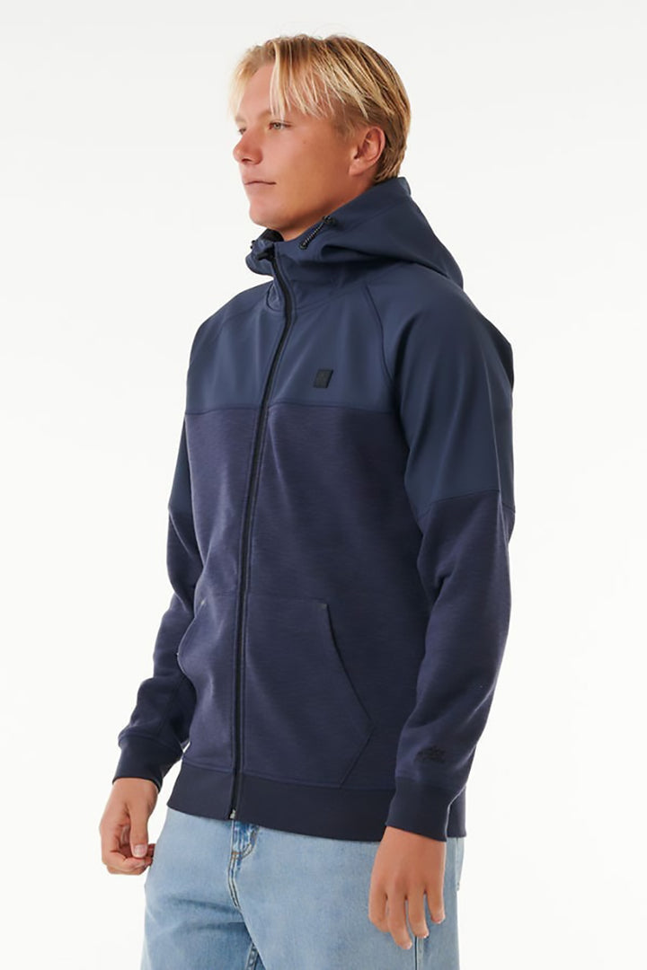 Rip Curl - Viral Anti-Series Zip Through Hooded Fleece in Purple Night