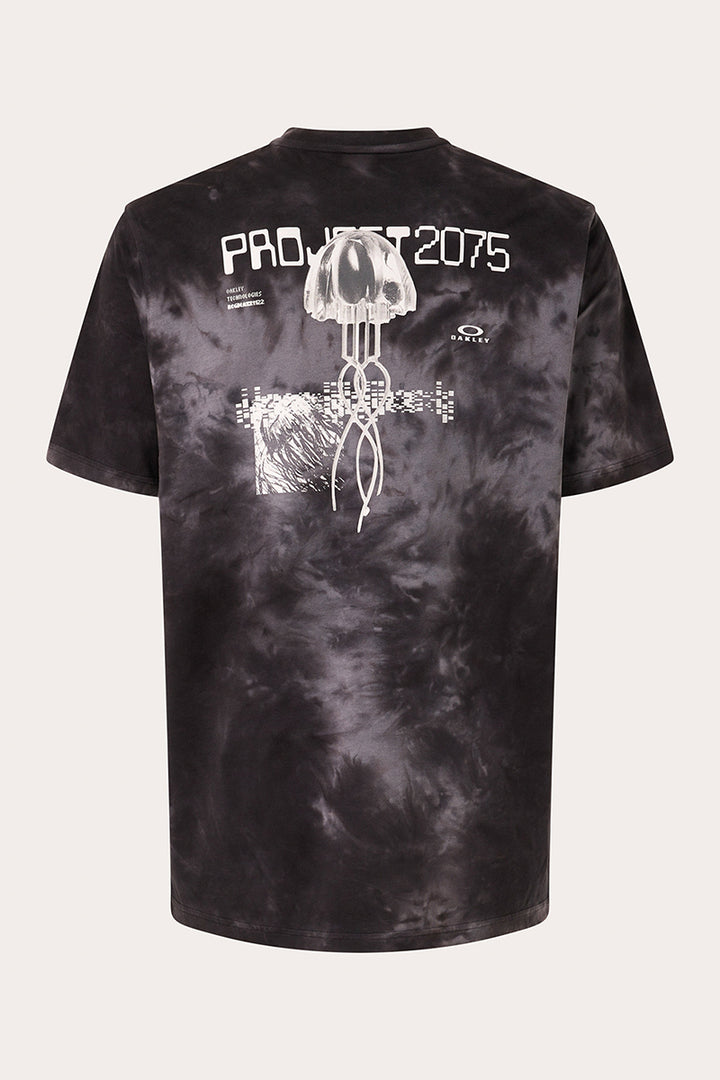 Oakley - Metal Tendrils Tee in Black Tie dye