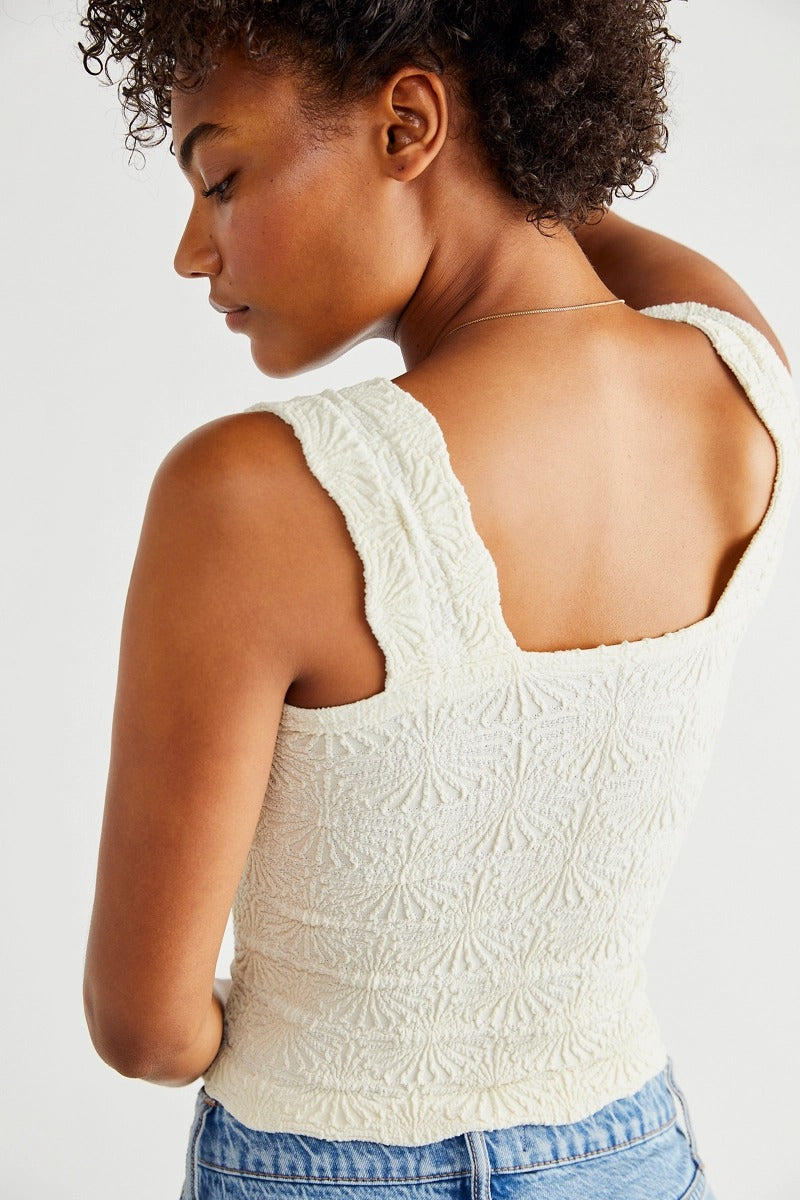 Free People - Love Letter Cami in Ivory