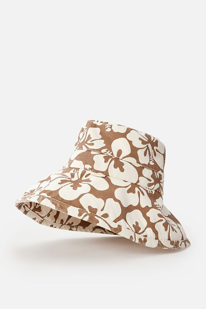 Rip Curl - Tres Cool UPF Sun Hat in Brown/Off White