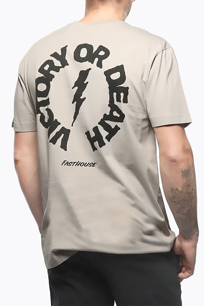 FASTHOUSE - Hail Mary Tee in Light Grey