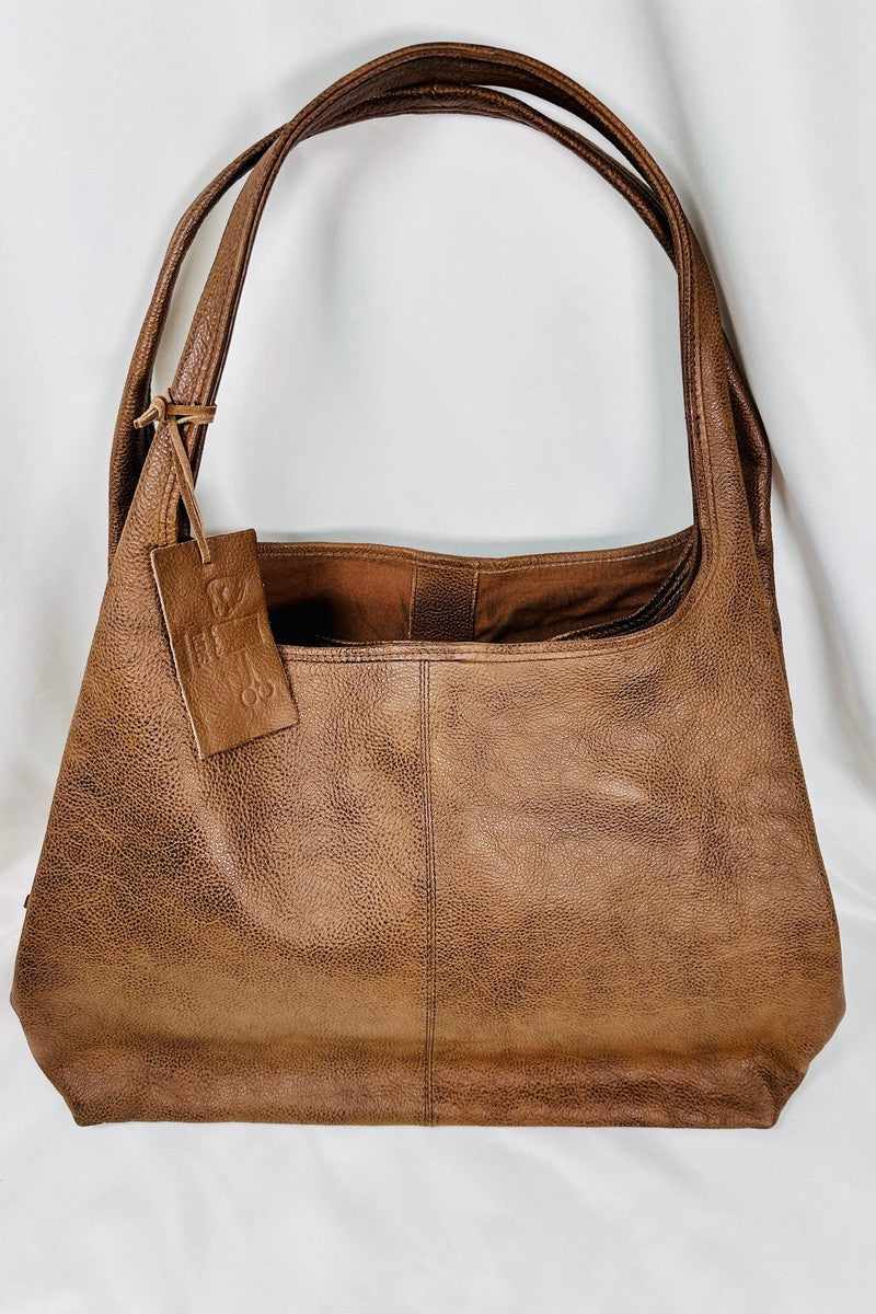 Rock Paper Scissors - "Legend" Travelers Tote in Brown