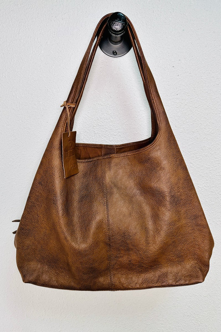 Rock Paper Scissors - "Legend" Travelers Tote in Brown