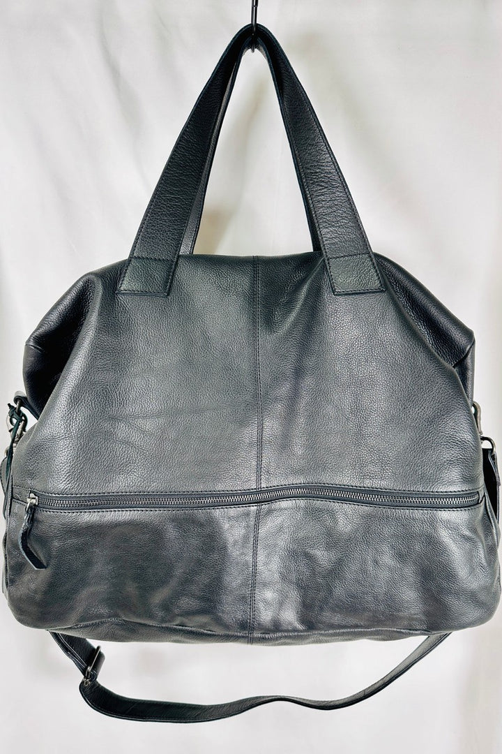 Rock Paper Scissors - "Knight" Large Duffle Bag in Black