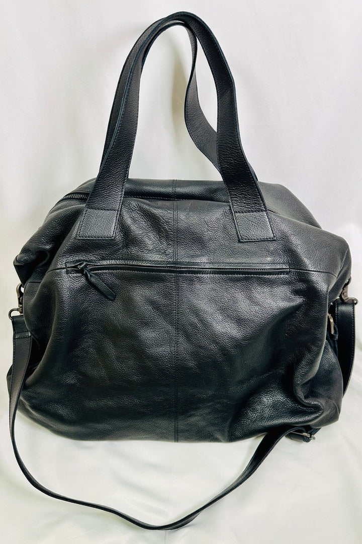 Rock Paper Scissors - "Knight" Large Duffle Bag in Black