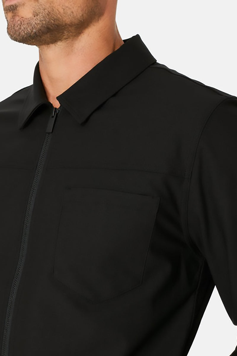 7DIAMONDS - Infinity™ 4-Way Stretch Jacket in Black