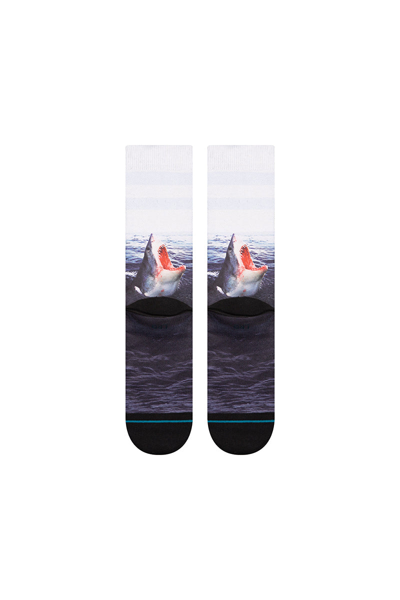 Stance - Poly Blend Crew Socks in Landlord Blue